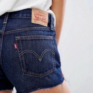 Levi's 501 Cutoff Denim Shorts Raw Hem Size 31 Jorts